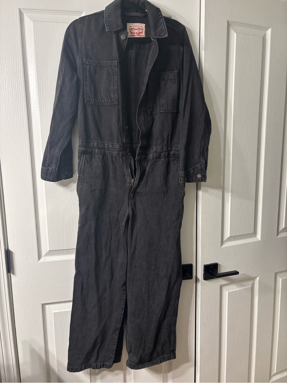 Levi's Black Women's Denim Jumpsuit